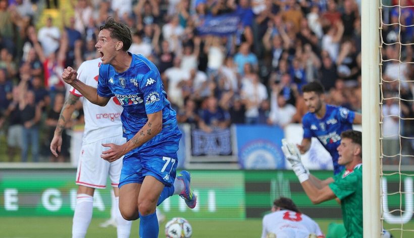 Empoli, Popov che favola: scappa dalla guerra in Ucraina e al debutto in B è già un idolo a 18 anni