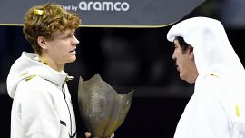 Sinner, che gaffe del Six Kings Slam nel presentare Jannik: ma l’errore può trasformarsi in profezia allo US Open