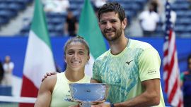 Vavassori ed Errani, la vendetta su Fritz nel doppio misto dello US Open è servita: che figura Taylor, subito smentito dal campo
