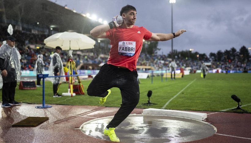 Diamond League Losanna, stravince la pioggia: l'esilarante pedana del lungo allagata. Fabbri e Simonelli ok, Furlani non rischia