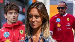 Gp Olanda, Leclerc zittisce Russell ma non Mara Sangiorgio: siparietto. Hamilton (e Alonso), messaggio a Ferrari