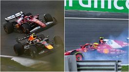 Gp Olanda, tensione Ferrari: Leclerc sbraita con Tsunoda, team radio. Hamilton litiga con la SF25, Piastri graziato