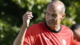 Milan, Allegri non dimentica l'addio alla Juve e manda un messaggio anche a Ibra
