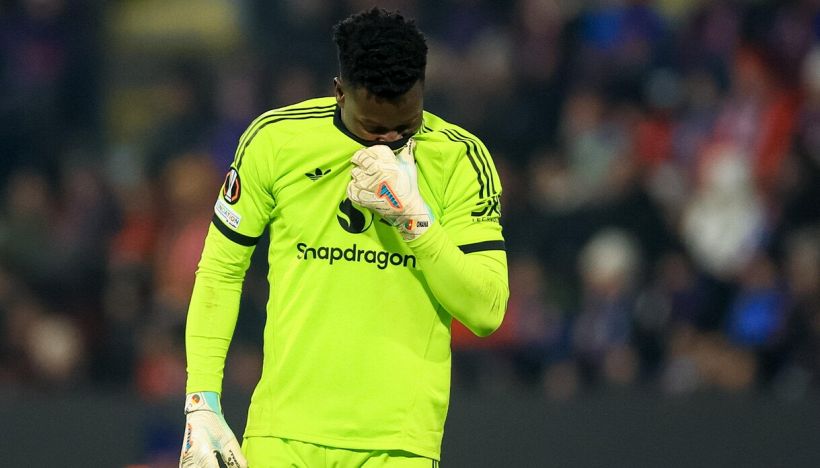Inter, Onana può tornare subito: al Manchester non gioca più, quante papere in questi anni