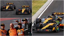 Piastri che rischio: il momento in cui stava per tamponare Norris. E Russell scherza: "Sarebbe stato grandioso"