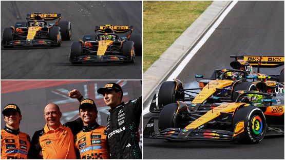 Piastri che rischio: il momento in cui stava per tamponare Norris. E Russell scherza: "Sarebbe stato grandioso"