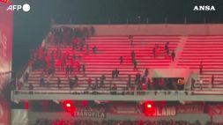 Coppa Sudamericana, gara interrotta per incidenti: feriti e decine di arresti