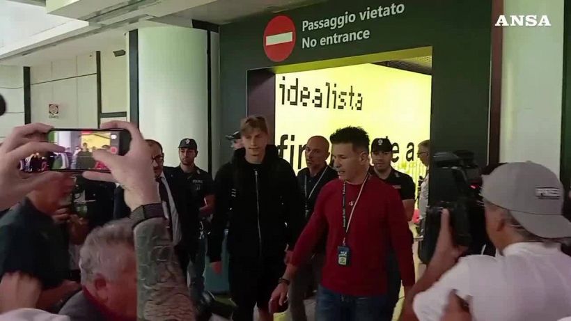 Calcio: l'arrivo di Ziolkowski a Fiumicino