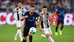 Juventus-Inter, Adzic prodezza con giallo: manata di Khephren Thuram a Bonny, per arbitro e Var è simulazione