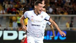 Pagelle di Lecce-Cagliari 1-2: il Gallo Belotti è tornato. Tiago Gabriel fa e disfa e Falcone stavolta non basta