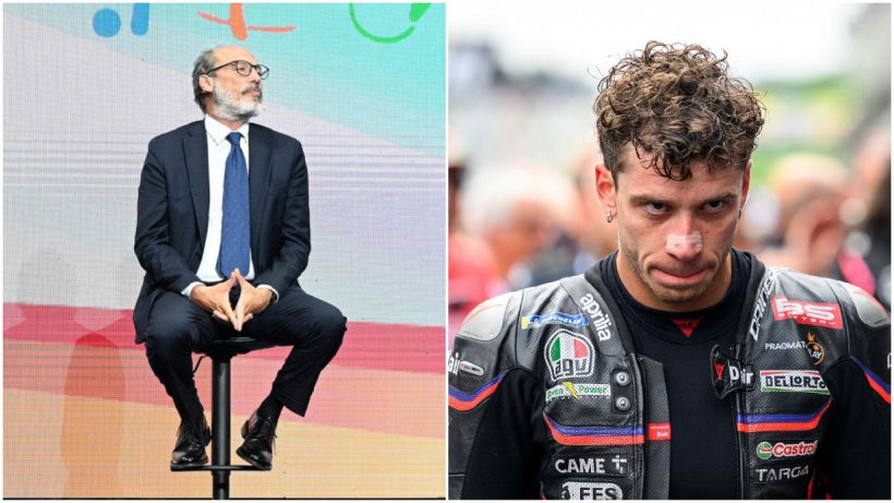 Bezzecchi risponde stizzito a Guido Meda: "Vedi un po' te", gelo in diretta a Sky