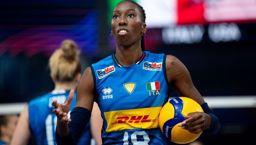 Egonu torna a Milano e in tv: "Volley, basket e atletica, le nostre vittorie stanno cambiando l'Italia"