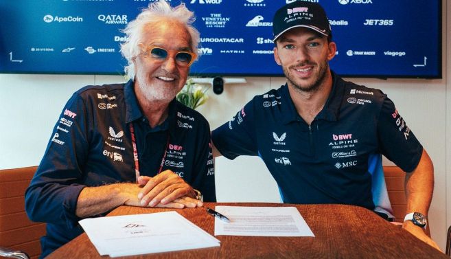 Rinnovo Alpine, le parole di Gasly