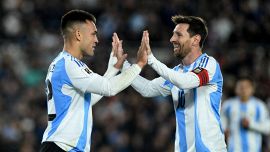 Argentina-Venezuela 3-0: Lautaro show nella festa di Messi, l'annuncio choc della pulce