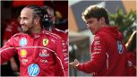 Leclerc a Baku tra amore Ferrari e timore per il futuro: 'Del 2026 non parlo'. Hamilton ostenta ottimismo