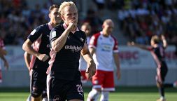 Il Palermo vince a Bolzano, anche senza i tifosi: Sudtirol ko dopo le proteste, ci pensa Pohjanpalo