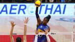 Myriam Sylla, l'addio all'Italia con polemica: 'In Turchia rispettano le giocatrici'. Poi la carezza a Velasco e De Gennaro