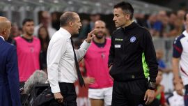 Giudice sportivo, Allegri e Milan stangati: Max paga con squalifica e multa l'errore di VAR e Marcenaro