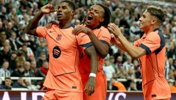 Champions, la classifica completa, quante sorprese. Rashford già re di Barcellona, Eintracht a valanga