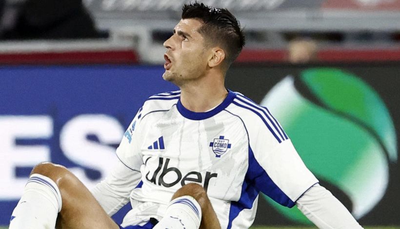 Como, Morata, il primo gol arriva fuori dal campo: il bomber si toglie un macigno da dosso