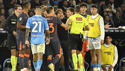 Napoli-Inter, scintille Conte-Lautaro: cosa si sono urlati, il retroscena in nerazzurro