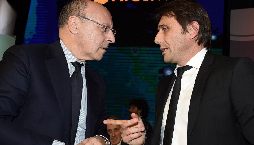 Napoli-Inter, sfoghi Marotta e Conte spaccano il web: i precedenti che li inchiodano
