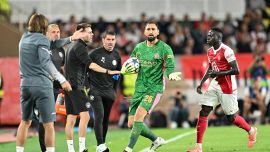 Manchester City, Donnarumma rischia grosso: Var e rigore contro, Gigio scatena la rissa col Monaco
