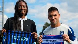 Paola Egonu tifosa dell'Inter, l'invito e l'incontro con Lautaro: quanti sfottò da Orro e De Gennaro