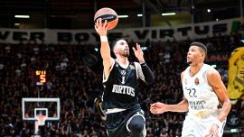 Vildoza 'dimentica' l'arresto sfornando 7 assist nel successo della Virtus a Lione. La volontaria aggredita rincara la dose
