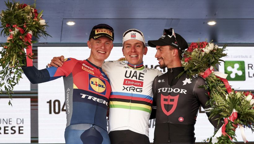 Tre Valli Varesine, Pogacar se ne inventa un’altra: stavolta stacca tutti in discesa e si prende una vittoria scontata