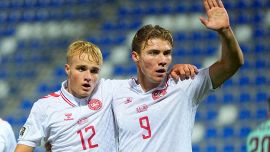 Napoli, Hojlund vola con Conte: show con la Danimarca e l’incredibile confronto con la scorsa stagione  