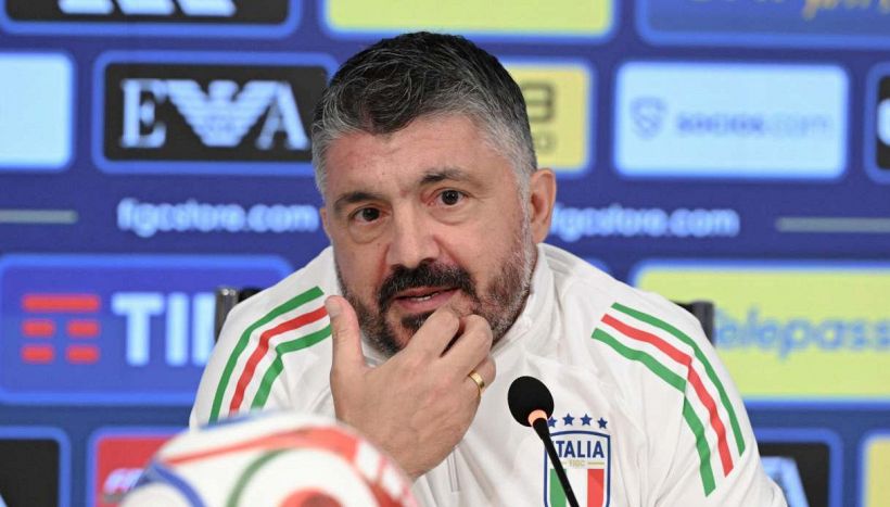 Italia: Gattuso risponde a Spalletti, contro Israele possibile mossa a sorpresa su Pio Esposito