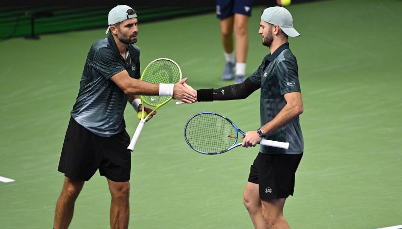 Anche le Finals di Bolelli e Vavassori sono a rischio: pesa il ko. in semifinale a Stoccolma. E nuovo allarme Davis
