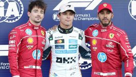 F1, Gp Messico griglia di partenza: Leclerc in prima fila con Norris, Hamilton terzo