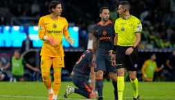 Napoli-Inter, il rigore Di Lorenzo-Mkhitaryan (non) visto da Mariani: la ref cam e l'audio col guardalinee