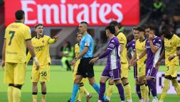 Milan-Fiorentina, Marinelli smentisce Marelli: il rigore solleva un polverone. Duro sfogo di Pradè: “Scandaloso”