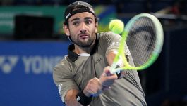 Stoccolma, Berrettini parte bene: Zeppieri dura un set e lascia strada a Matteo (davanti alla sua Vanessa)