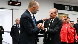 Juve-Milan: Tudor criptico su David e Vlahovic, Allegri schietto sul rigore e l'accoglienza allo Stadium
