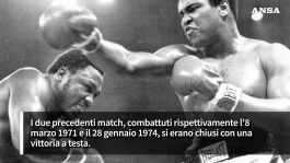 Muhammad Ali vs Joe Frazier, 50 anni fa 'Thrilla in Manila'