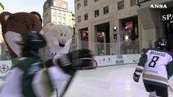 Fiera inaugura nel centro di Milano l'Ice Hockey Playground