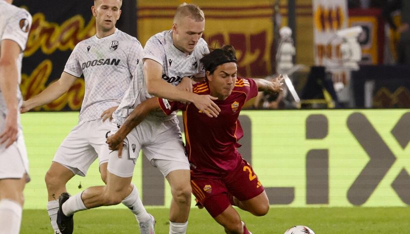 Europa League, Roma-Viktoria Plzen, moviola: i dubbi sul gol annullato al 95’, la verità sul rigore, nervi tesi in campo
