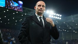 Milan, Allegri: primo messaggio a Spalletti, la replica sullo scudetto e l'avviso a Leao