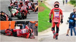 Bagnaia speronato, follia Zarco a Valencia: come è avvenuto l'incidente beffa, Pecco sconsolato