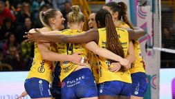 Volley femminile, nona giornata: Conegliano vola con Gabi, Antropova spinge Scandicci, Egonu salva Milano