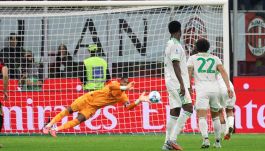Milan-Roma, moviola: Cesari spiega perché non è corretto il rigore per i giallorossi