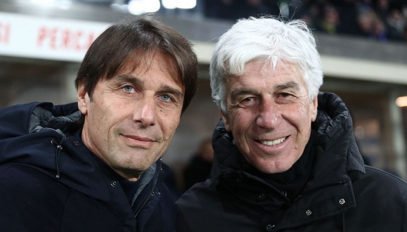 Roma-Napoli, i dubbi di Gasperini sul gol: Conte replica al tweet di De Laurentiis