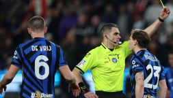 Inter-Milan, la scelta dell'arbitro Sozza scatena Calvarese: "Sbagliate anche designazioni al Var". Web in tilt