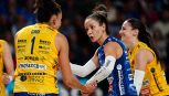 Volley femminile, Conegliano e Scandicci non conoscono sosta: domani sera in campo contro UYBA e Monviso
