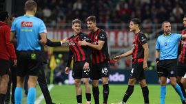 Milan-Roma, Saelemaekers nel ciclone per l'esultanza, rischia anche l'arbitro che lo scalcia: bufera a San Siro