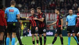 Milan-Roma, Saelemaekers nel ciclone per l'esultanza, rischia anche l'arbitro che lo scalcia: bufera a San Siro